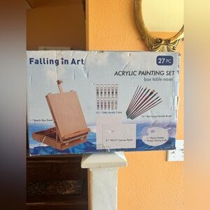 Acrylic Painting Set 29 pieces. See Pictures. Great Gift